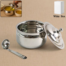 Stainless Steel Ghee Storage Jar