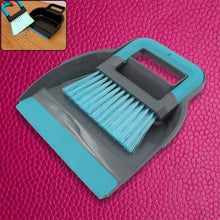 Plastic Cleaning Broom Brush and Dustpan Set Desktop Broom Sweep Cleaning Brush Dust Pan Car Keyboard Cleaning Household Dust Pan, Supdi (1 Set)