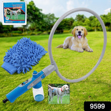 Pet Shower Sprayer, Cat Dog Grooming Bath Massager, With Microfiber Glove (1 Set) - asurekart.com
