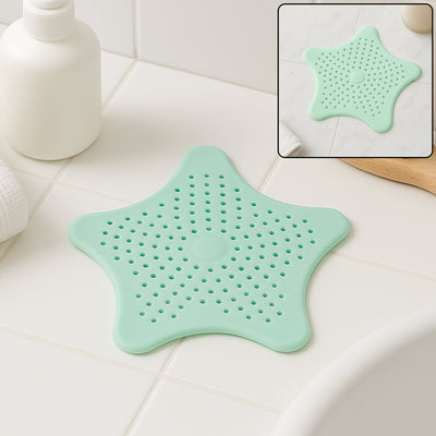 Silicone Star Sink Strainer for Bathroom 