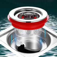 Plastic Odour Proof Floor Drain Sink Drain for Toilet Bathroom Kitchen (1 Pc)