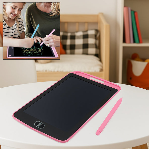 Portable LCD Writing Board Slate Drawing Record Notes Digital Notepad with Pen Handwriting Pad Paperless Graphic Tablet for Kids (8.5 inch)