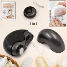 2 - in - 1 Electric Nail Clippers Nail File with Light (1 Pc) - asurekart.com