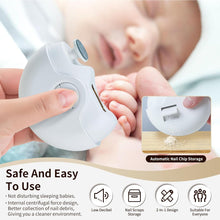 2 - in - 1 Electric Nail Clippers Nail File with Light (1 Pc) - asurekart.com