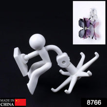 360° Rotating 6 - Claw Hook – Kitchen & Bathroom Organizer (1 Pc | White) - asurekart.com