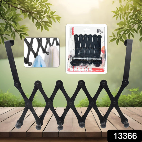 6 Hook Door Hanger, Steel Coat Rack (1 Pc) - asurekart.com