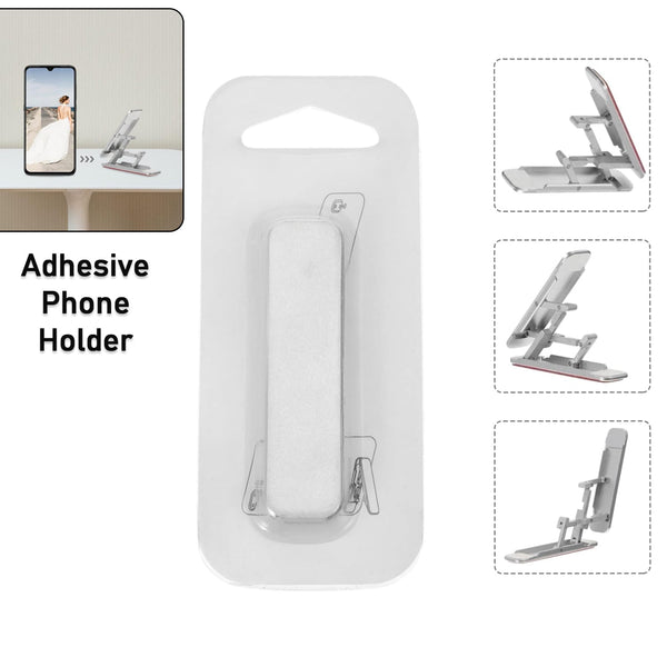 Adhesive Folding Bracket Phone Stand (1 Pc) - asurekart.com