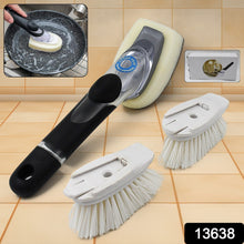 Dish Scrubber with Soap Dispenser, Soap Dispensing Dish Brush Set (1 Set) - asurekart.com