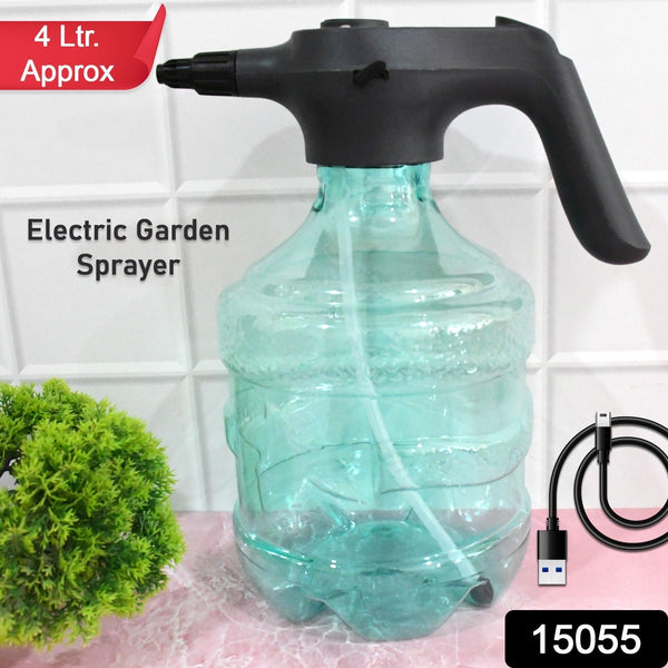 Electric Spray Bottle Garden Sprayer Automatic Watering Can (1 Pc / 4 Ltr. Approx) - asurekart.com