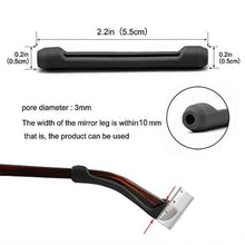 Eyeglass Anti Slip Ear Grip Soft Silicone Glasses Ear Hooks (1 Pair / Color May be Vary) - asurekart.com