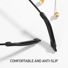 Eyeglass Anti Slip Ear Grip Soft Silicone Glasses Ear Hooks (1 Pair / Color May be Vary) - asurekart.com