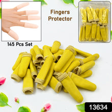 Finger Caps, Silicone Finger Protectors Sleeves (Finger Cots / 145 Pcs Set Approx) - asurekart.com