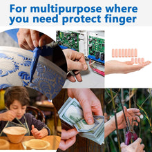 Finger Caps, Silicone Finger Protectors Sleeves (Finger Cots / 5 Pcs Set) - asurekart.com