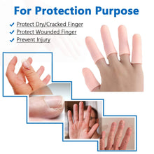 Finger Caps, Silicone Finger Protectors Sleeves (Finger Cots / 5 Pcs Set) - asurekart.com
