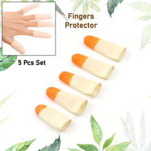 Finger Caps, Silicone Finger Protectors Sleeves (Finger Cots / 5 Pcs Set) - asurekart.com