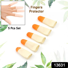 Finger Caps, Silicone Finger Protectors Sleeves (Finger Cots / 5 Pcs Set) - asurekart.com