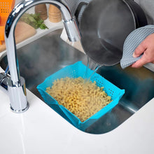 Flexi fold Storage Basket Box with Holes Ventilated Design (23×20 Cm / 1 Pc) - asurekart.com