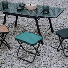 Folding Camping Stool Collapsible Camp Stool Portable Seat Travel Little Stools (1 Pc) - asurekart.com