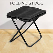 Folding Camping Stool Collapsible Camp Stool Portable Seat Travel Little Stools (1 Pc) - asurekart.com