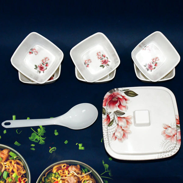 Hector High Quality Dinning Dinner / Pudding Set (9 Pcs set) - asurekart.com