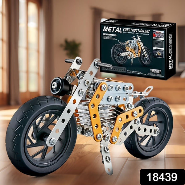 Metal DIY Bike Building Blocks for Kids (bike 162 pc of Bike Tool / 1 Set】 - asurekart.com