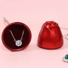 Metal Red Rose Couple Jewelry Box - Fancy Jewelry Box (1 Pc) - asurekart.com