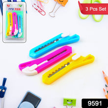 Multi - Use Small Iron Cutter, Utility Knife (3 Pcs Set) - asurekart.com