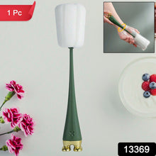 Multifunctional Silicone Bottle Cleaning Foam Brush with Plastic Long Handle (1 Pc) - asurekart.com