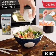 Oil Dispenser with Silicone Oil Brush (1 Pc / With Brush / 250 ML Approx) - asurekart.com