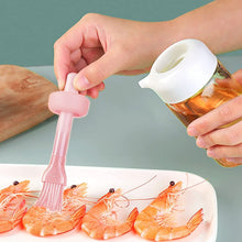 Oil Dispenser with Silicone Oil Brush (1 Pc / With Brush / 250 ML Approx) - asurekart.com