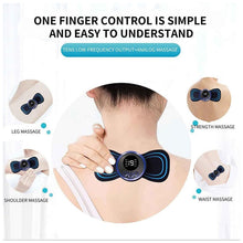 Portable USB Neck Massager Electric Neck Massager Automatic Massage Enhancer Mini Cervical Massager EMS - asurekart.com