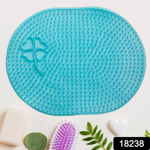 Silicone Bath Massage Cushion with Suction Cup (35×28 CM / 1 Pc) - asurekart.com